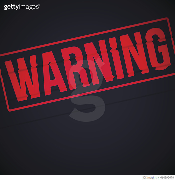 614992678 게티이미지코리아 Warning Glitch Screen RoyaltyFree 이미지